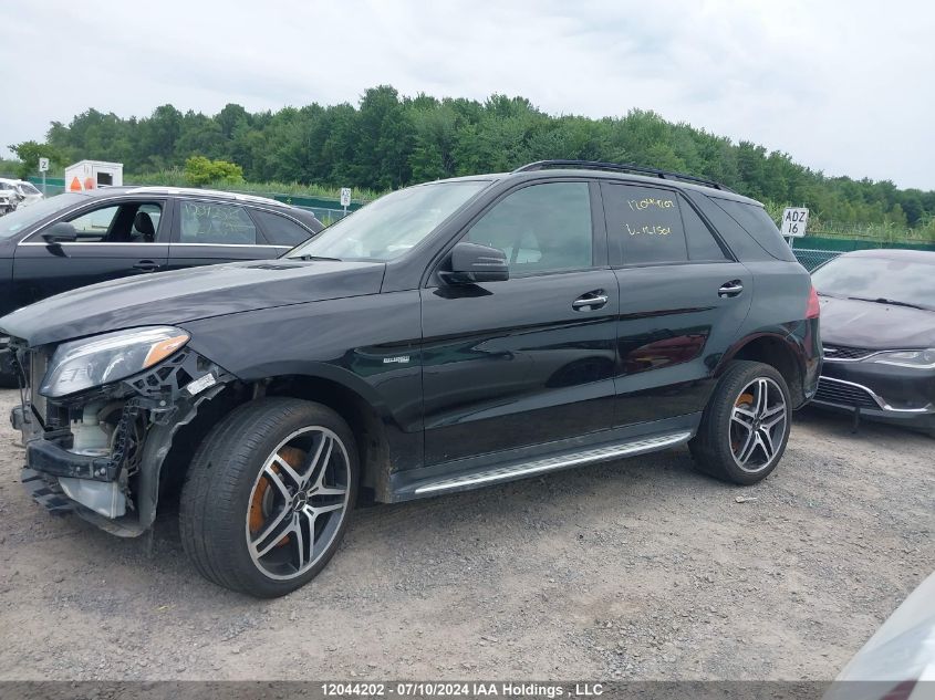 2018 Mercedes-Benz Gle VIN: 4JGDA6EB4JB121501 Lot: 12044202