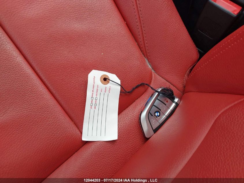 2014 BMW 3 Series VIN: WBA3C3C5XEK200101 Lot: 12044203