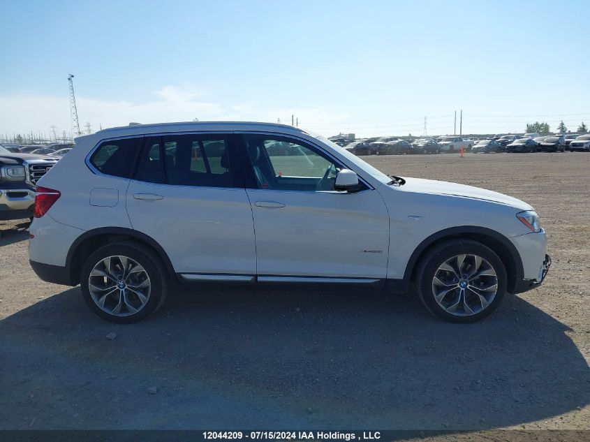 2015 BMW X3 VIN: 5UXWX7C53F0K32296 Lot: 12044209