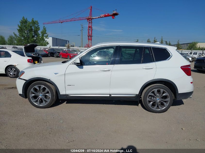 2015 BMW X3 VIN: 5UXWX7C53F0K32296 Lot: 12044209