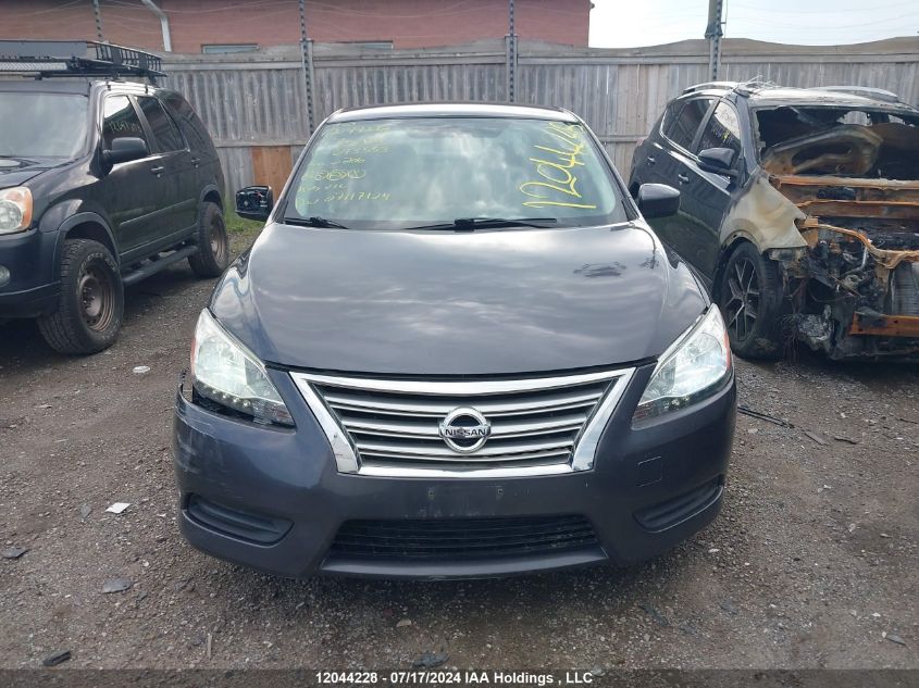 2014 Nissan Sentra VIN: 3N1AB7APXEL643553 Lot: 12044228