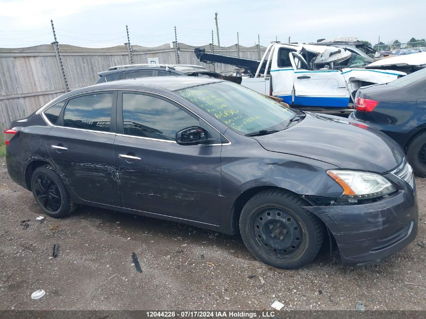 2014 Nissan Sentra VIN: 3N1AB7APXEL643553 Lot: 12044228