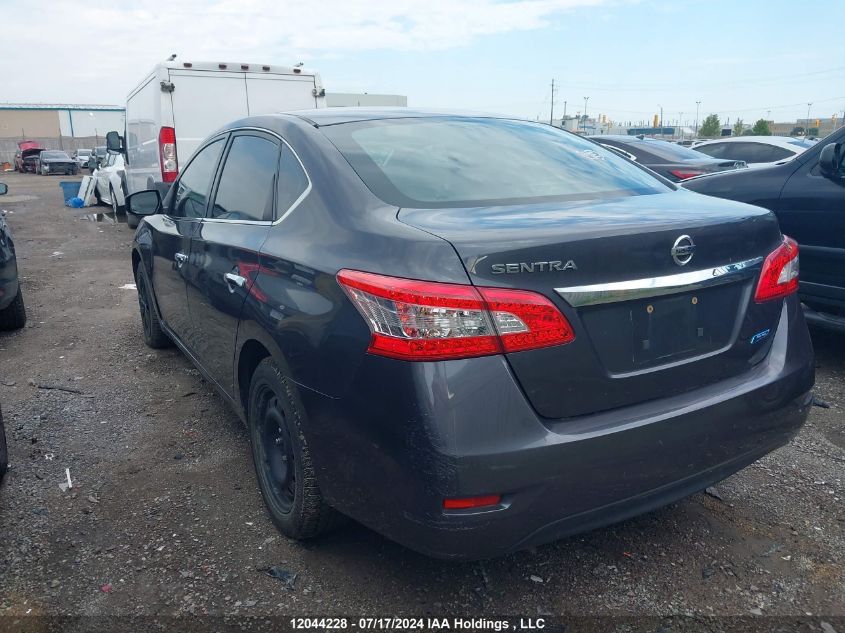 2014 Nissan Sentra VIN: 3N1AB7APXEL643553 Lot: 12044228