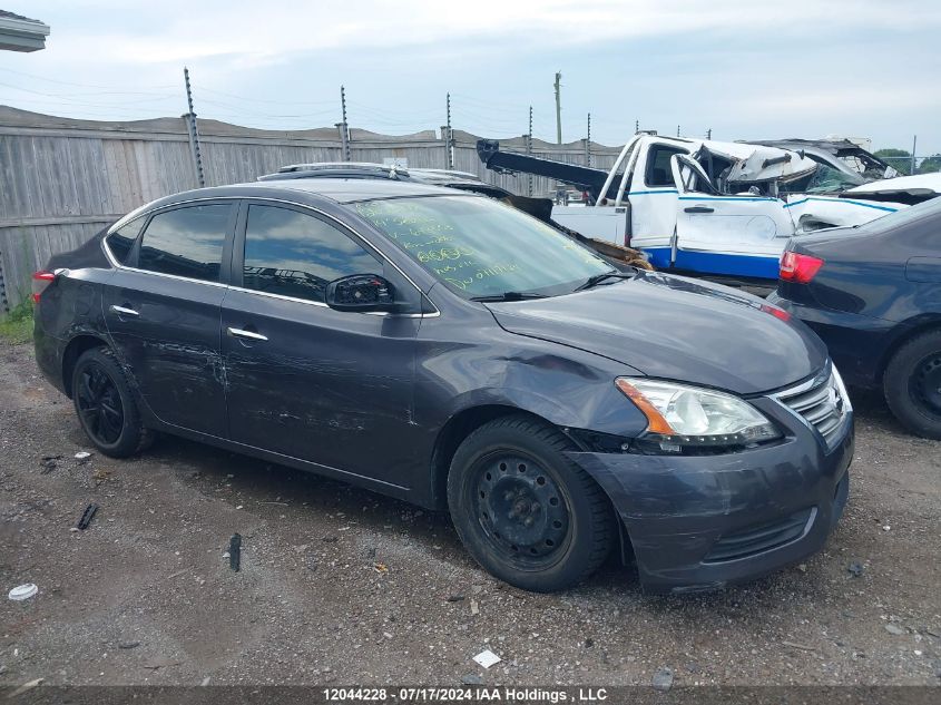 2014 Nissan Sentra VIN: 3N1AB7APXEL643553 Lot: 12044228