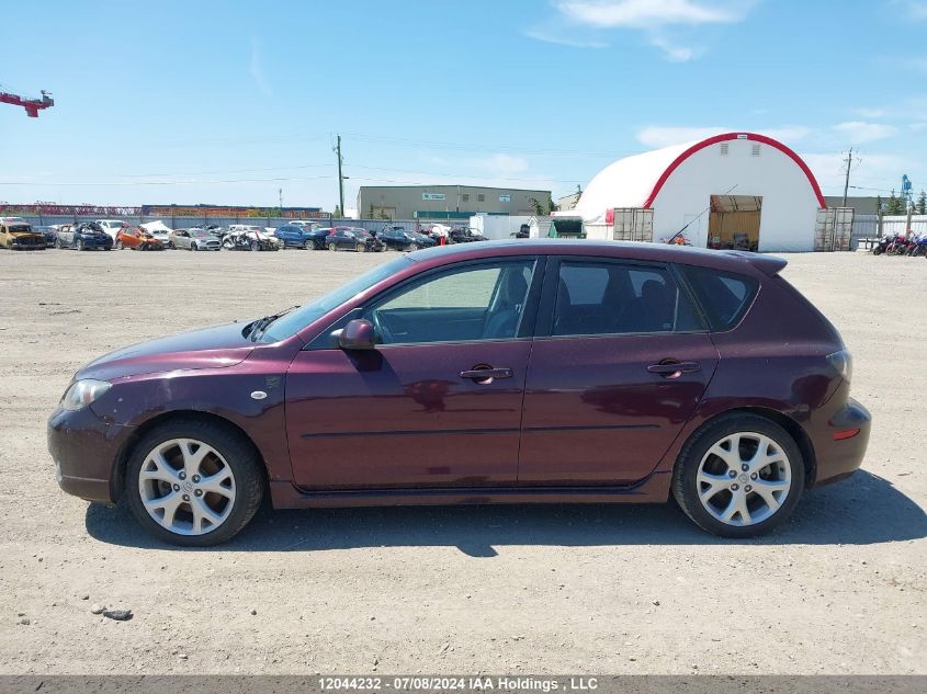 2007 Mazda 3 Hatchback VIN: JM1BK343671770474 Lot: 12044232