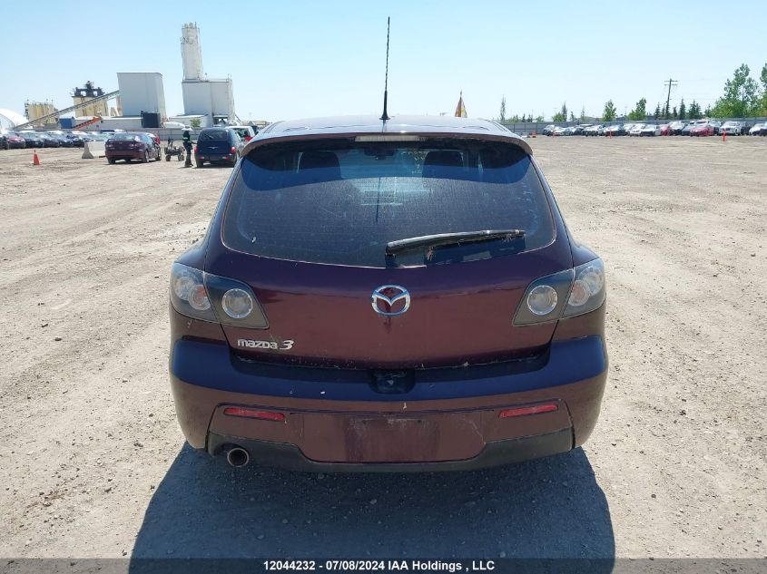 2007 Mazda 3 Hatchback VIN: JM1BK343671770474 Lot: 12044232