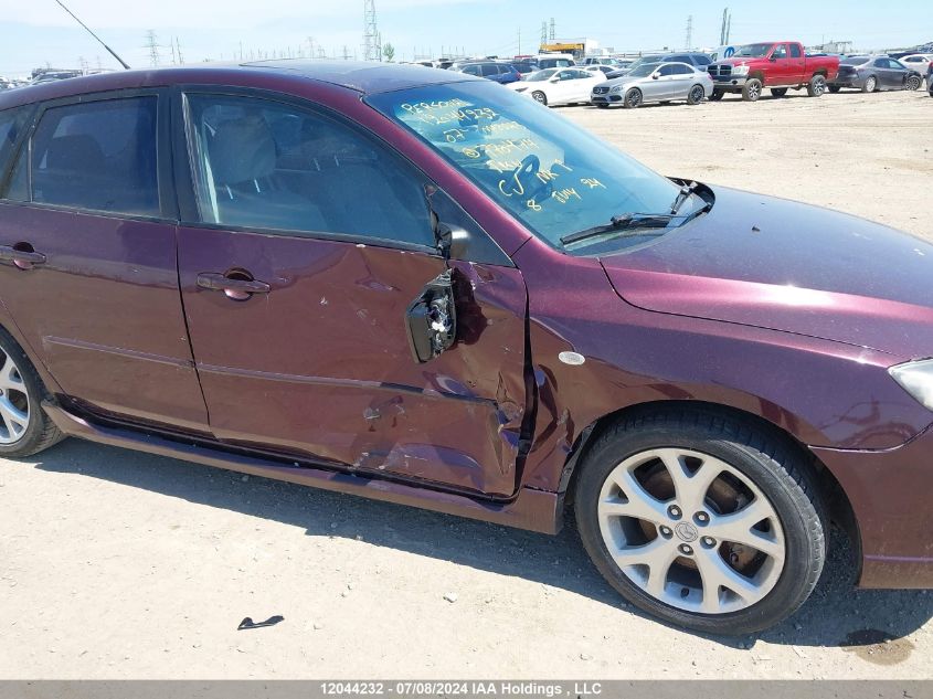 2007 Mazda 3 Hatchback VIN: JM1BK343671770474 Lot: 12044232