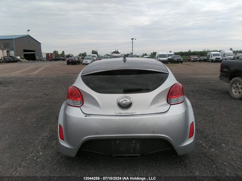 2014 Hyundai Veloster VIN: KMHTC6AD1EU206951 Lot: 12044258