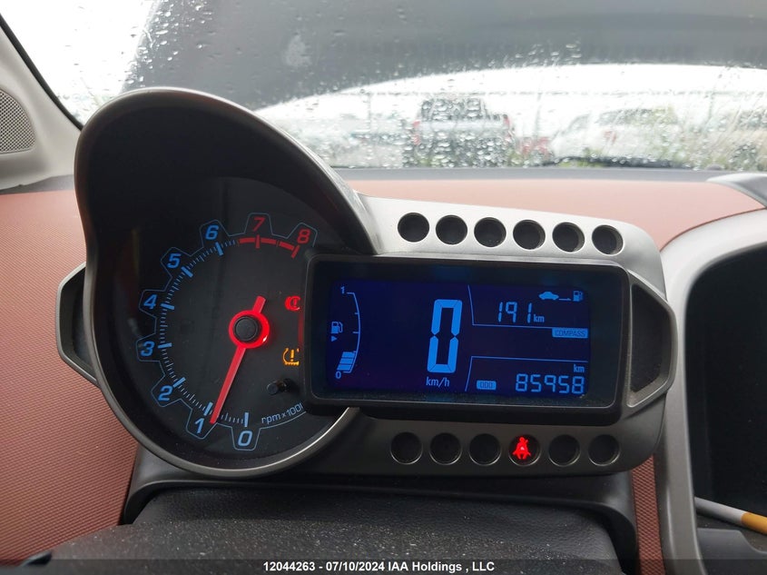 2012 Chevrolet Sonic VIN: 1G1JF6SB4C4130809 Lot: 12044263