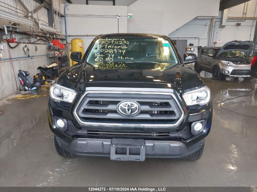 2023 Toyota Tacoma Double Cab/Sr5/Trd Sport/Trd Off Road VIN: 3TYDZ5BN4PT028974 Lot: 12044272