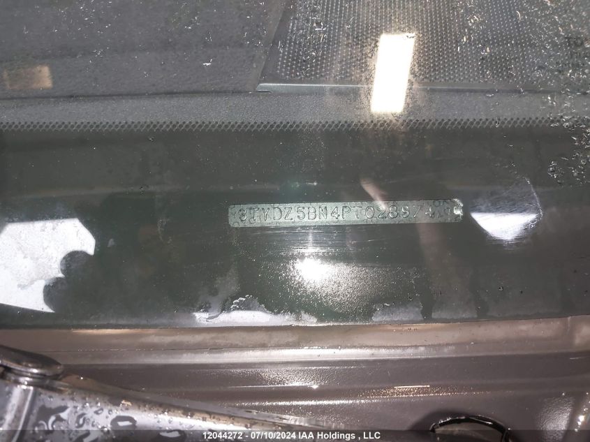 2023 Toyota Tacoma Double Cab/Sr5/Trd Sport/Trd Off Road VIN: 3TYDZ5BN4PT028974 Lot: 12044272