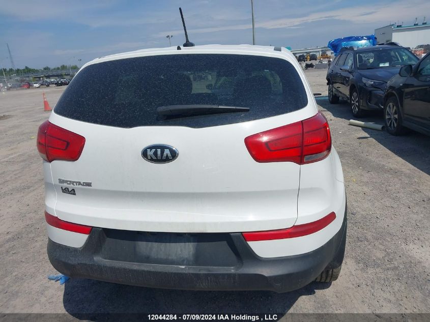 2016 Kia Sportage Lx VIN: KNDPB3AC5G7818330 Lot: 12044284