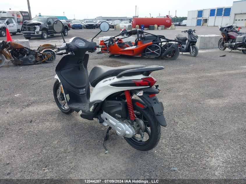 2023 Piaggio Liberty 50/50 S/50 Baci Perugina VIN: ZAPC546B0P7003298 Lot: 12044287