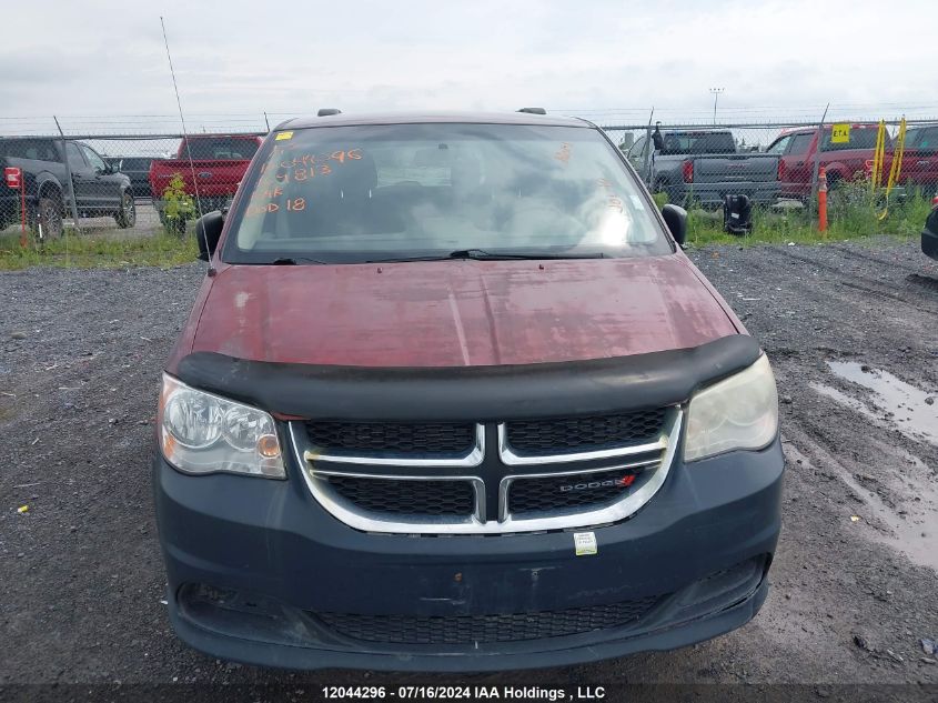 2018 Dodge Grand Caravan Cvp/Sxt VIN: 2C4RDGBG9JR169813 Lot: 12044296