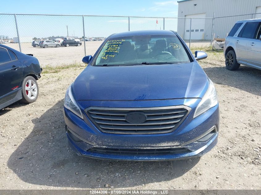 2015 Hyundai Sonata Gl VIN: 5NPE24AF4FH055962 Lot: 12044306