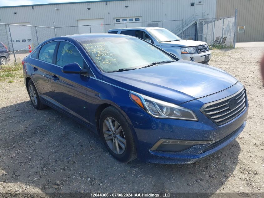 2015 Hyundai Sonata Gl VIN: 5NPE24AF4FH055962 Lot: 12044306