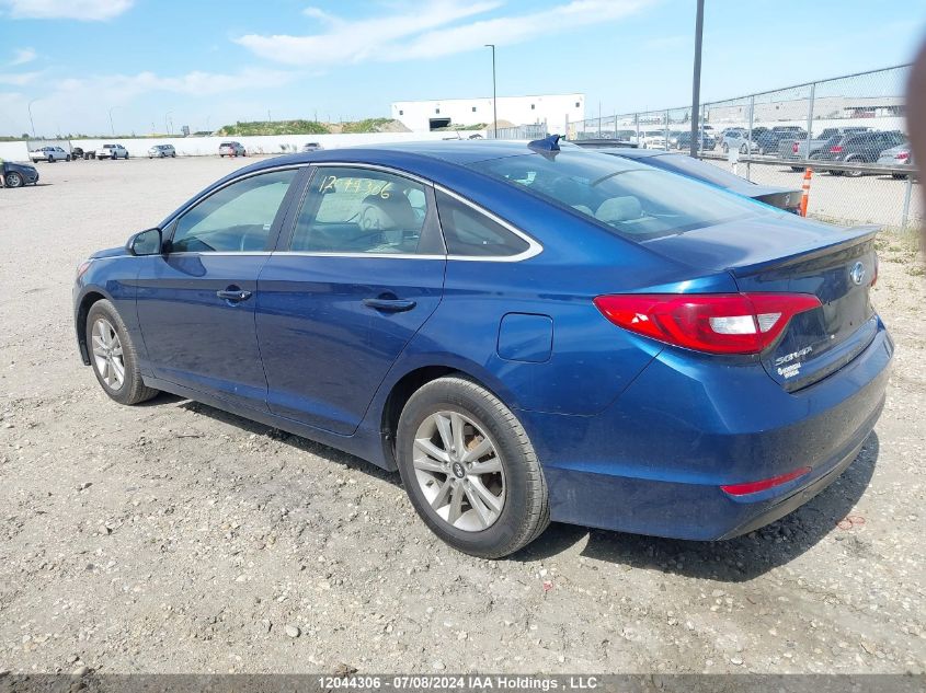 2015 Hyundai Sonata Gl VIN: 5NPE24AF4FH055962 Lot: 12044306