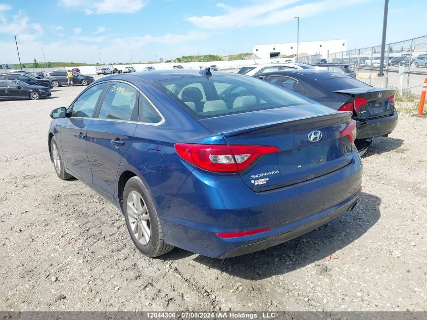 2015 Hyundai Sonata Gl VIN: 5NPE24AF4FH055962 Lot: 12044306