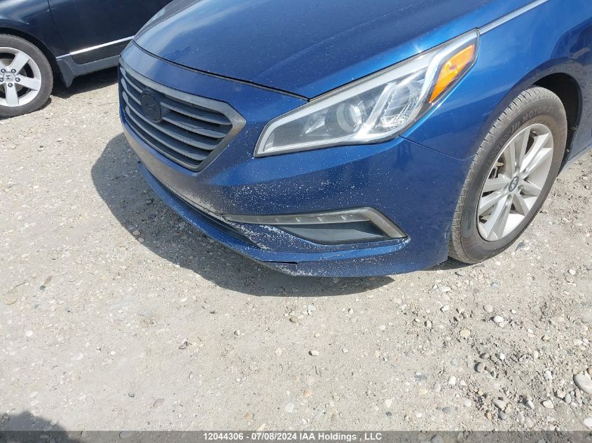 2015 Hyundai Sonata Gl VIN: 5NPE24AF4FH055962 Lot: 12044306