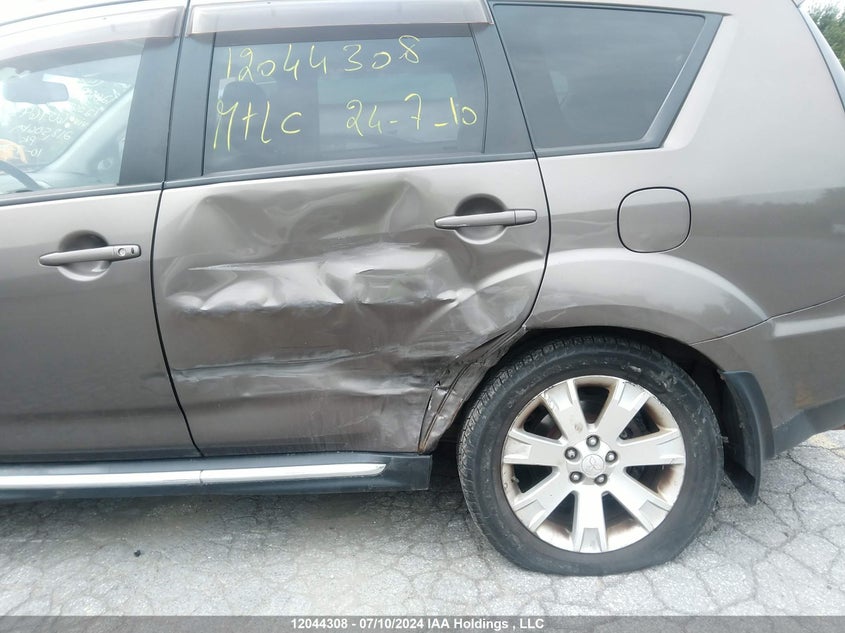 2012 Mitsubishi Outlander VIN: JA4JT5AX1CU607648 Lot: 12044308