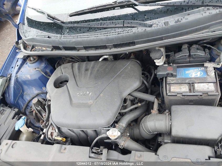 2012 Hyundai Accent Gls/Gs/Se VIN: KMHCU5AEXCU043553 Lot: 12044312