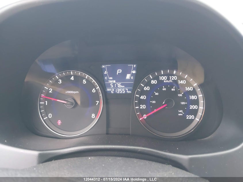 2012 Hyundai Accent Gls/Gs/Se VIN: KMHCU5AEXCU043553 Lot: 12044312