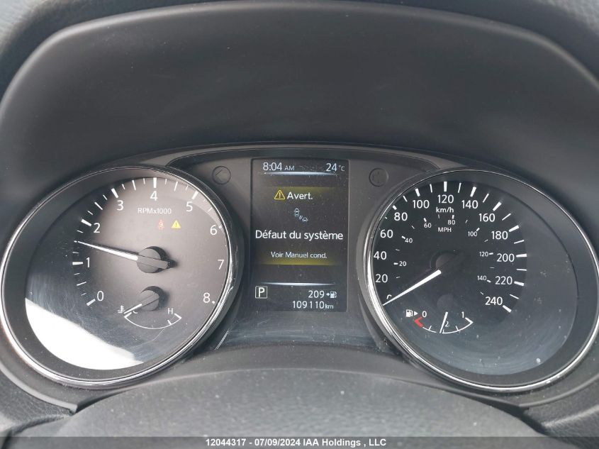 2017 Nissan Rogue VIN: 5N1AT2MT4HC890441 Lot: 12044317