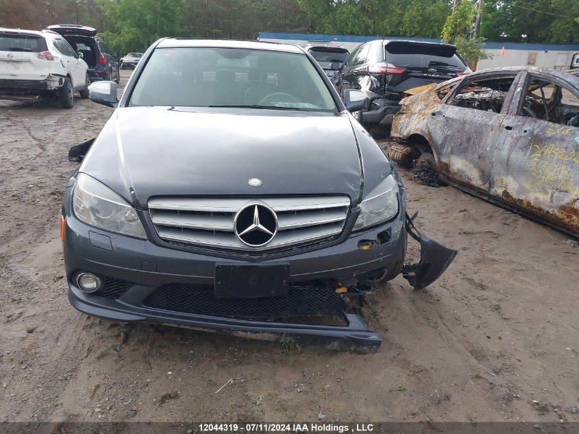 2009 Mercedes-Benz C-Class VIN: WDDGF81X39F280830 Lot: 12044319