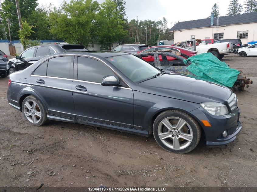 2009 Mercedes-Benz C-Class VIN: WDDGF81X39F280830 Lot: 12044319