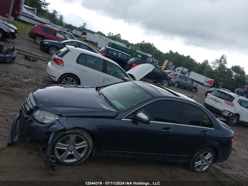 2009 Mercedes-Benz C-Class VIN: WDDGF81X39F280830 Lot: 12044319