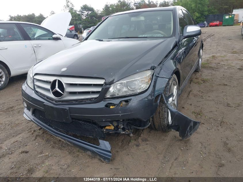 2009 Mercedes-Benz C-Class VIN: WDDGF81X39F280830 Lot: 12044319