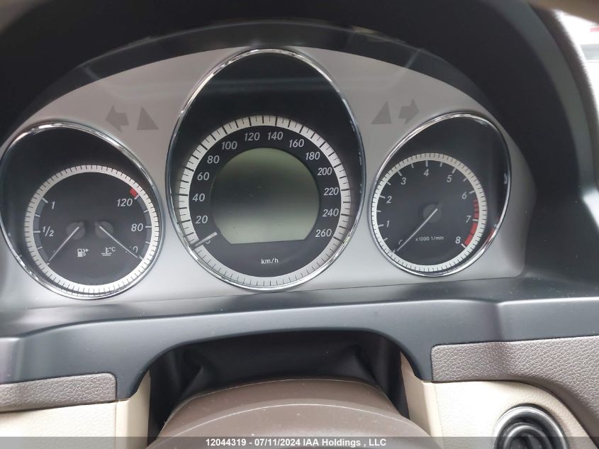 2009 Mercedes-Benz C-Class VIN: WDDGF81X39F280830 Lot: 12044319