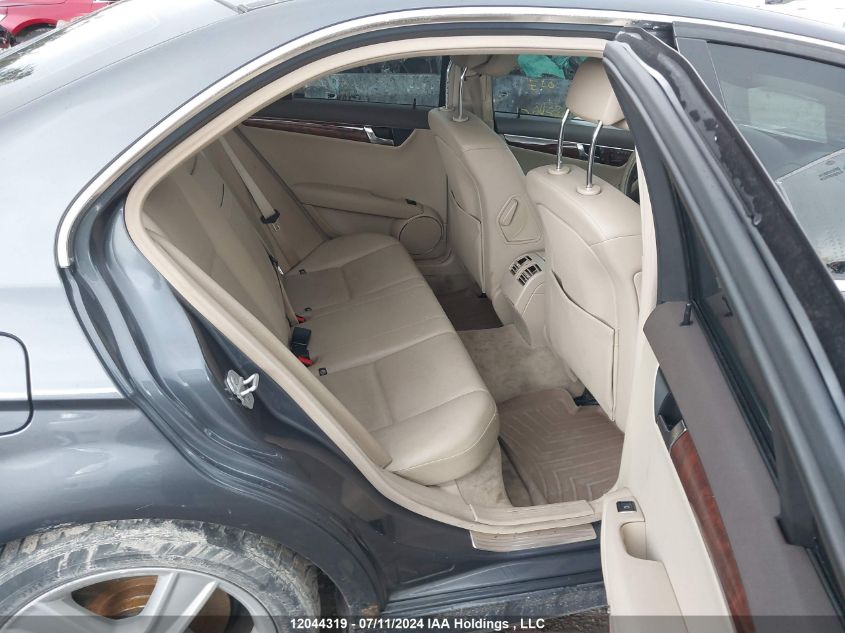 2009 Mercedes-Benz C-Class VIN: WDDGF81X39F280830 Lot: 12044319