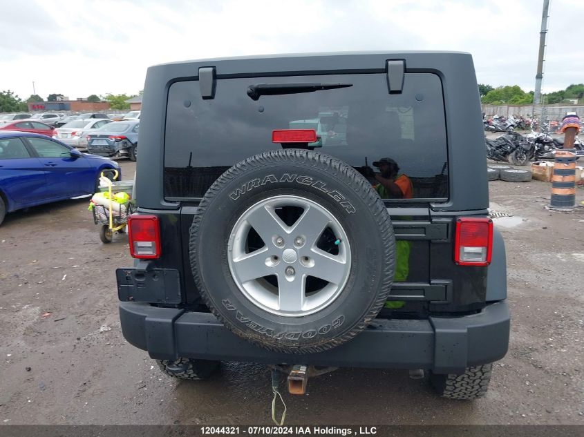 2013 Jeep Wrangler Sport VIN: 1C4AJWAG1DL597583 Lot: 12044321