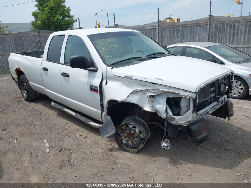 2008 Dodge Ram 2500 St/Sxt VIN: 3D7KR28D28G166230 Lot: 12044335