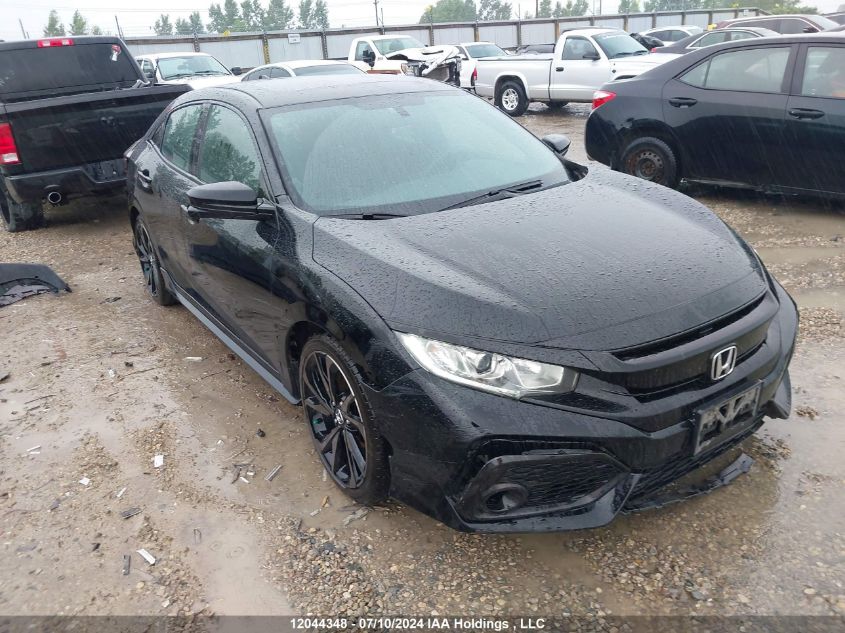 2018 Honda Civic Sport VIN: SHHFK7G49JU308792 Lot: 12044348