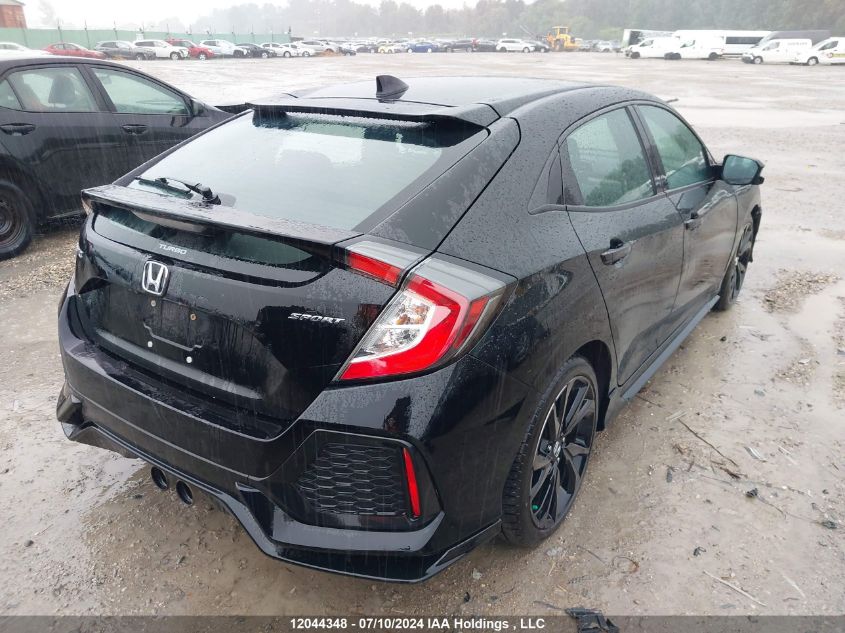 2018 Honda Civic Sport VIN: SHHFK7G49JU308792 Lot: 12044348