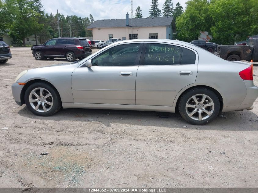 2004 Infiniti G35 VIN: JNKCV51F54M717361 Lot: 12044352