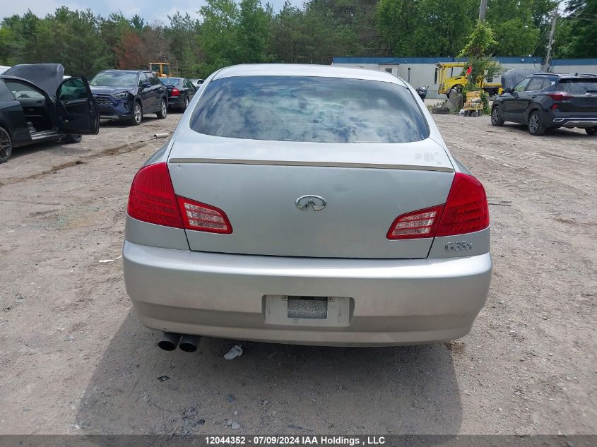 2004 Infiniti G35 VIN: JNKCV51F54M717361 Lot: 12044352