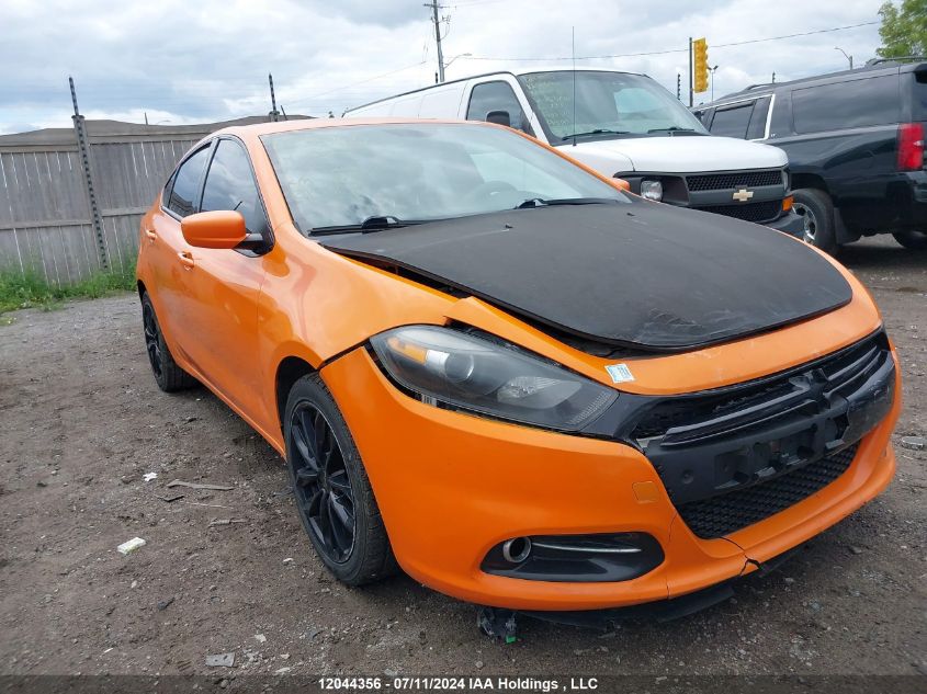 2014 Dodge Dart Sxt VIN: 1C3CDFBB2ED857654 Lot: 12044356