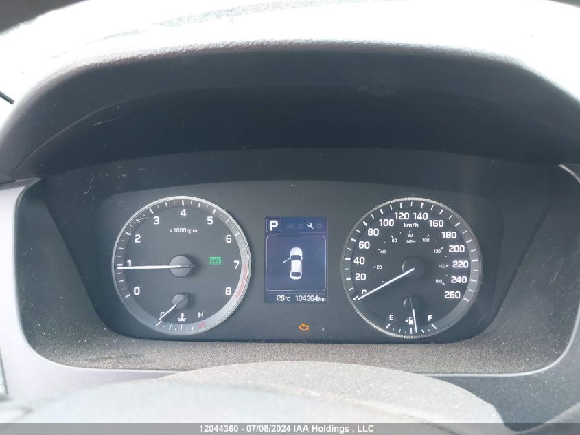 2017 Hyundai Sonata Gl VIN: 5NPE24AF9HH528208 Lot: 12044360