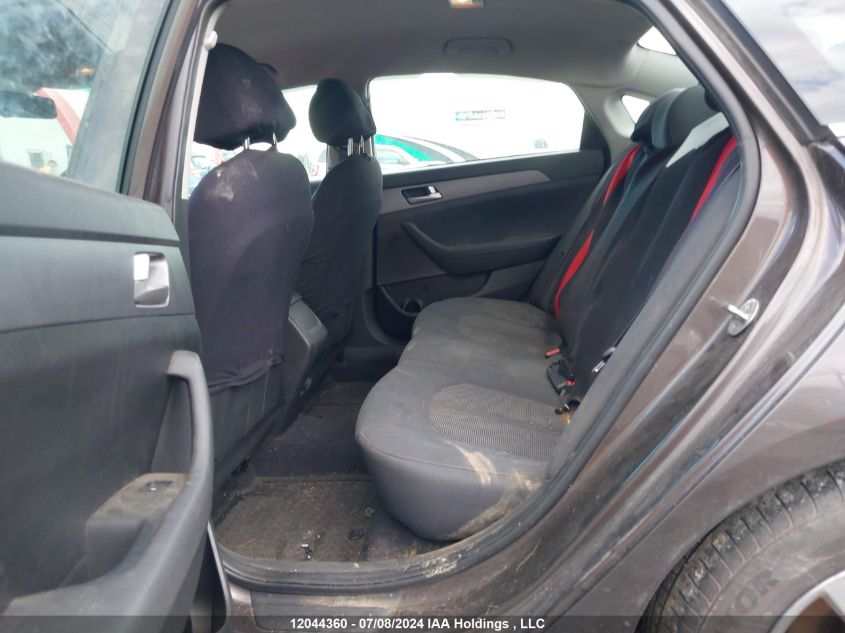 2017 Hyundai Sonata Gl VIN: 5NPE24AF9HH528208 Lot: 12044360