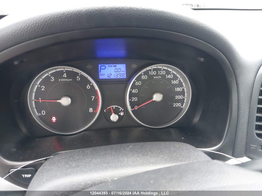 2010 Hyundai Accent Gl VIN: KMHCN4BC1AU394031 Lot: 12044393