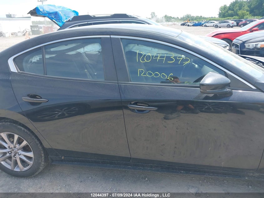 2019 Mazda Mazda3 VIN: JM1BPACL0K1120006 Lot: 12044397