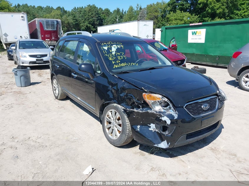 2011 Kia Rondo VIN: KNAHH8C6XB7329757 Lot: 12044399