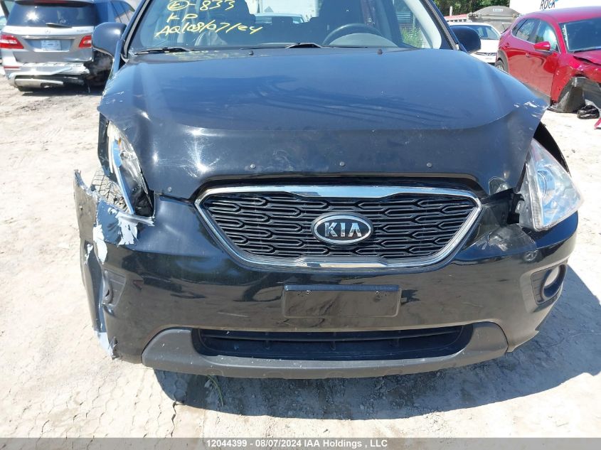 2011 Kia Rondo VIN: KNAHH8C6XB7329757 Lot: 12044399