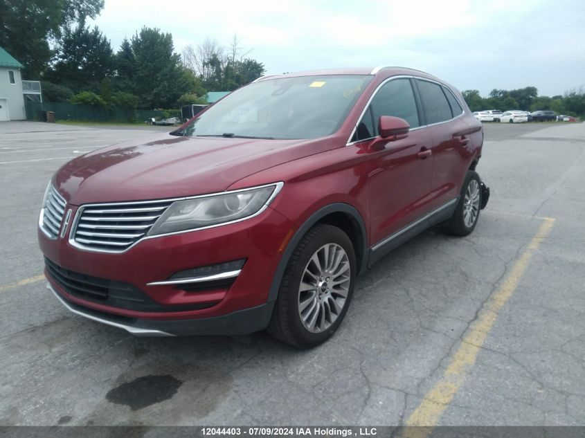 2016 Lincoln Mkc Reserve VIN: 5LMCJ3D94GUJ12655 Lot: 12044403