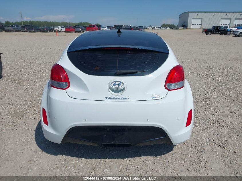 2014 Hyundai Veloster Tech VIN: KMHTC6AD9EU190000 Lot: 12044412