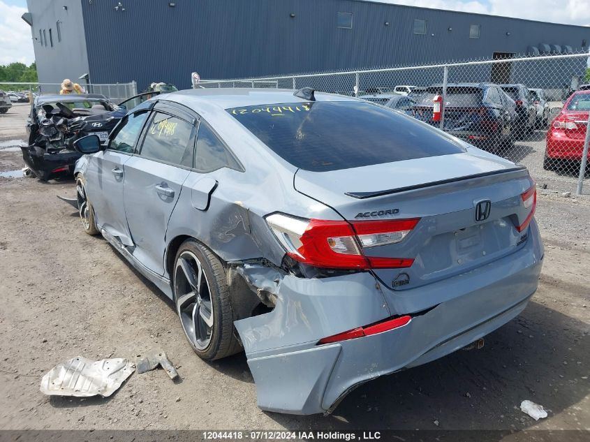 2021 Honda Accord Sedan VIN: 1HGCV2F34MA800474 Lot: 12044418
