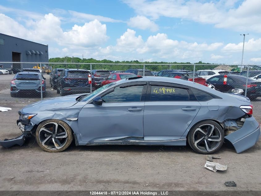 2021 Honda Accord Sedan VIN: 1HGCV2F34MA800474 Lot: 12044418